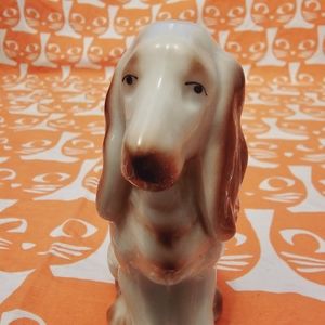 Adorable vintage Hungarian Hollohaza Cocker Spaniel good boy. Excellent shape!